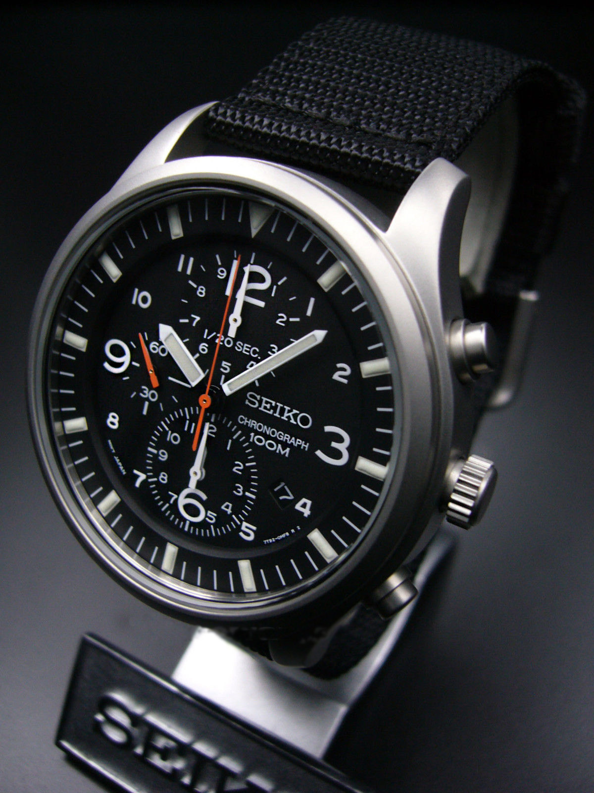 Watches Wanted — Seiko Military Chronograph SNDA57P1 - $140