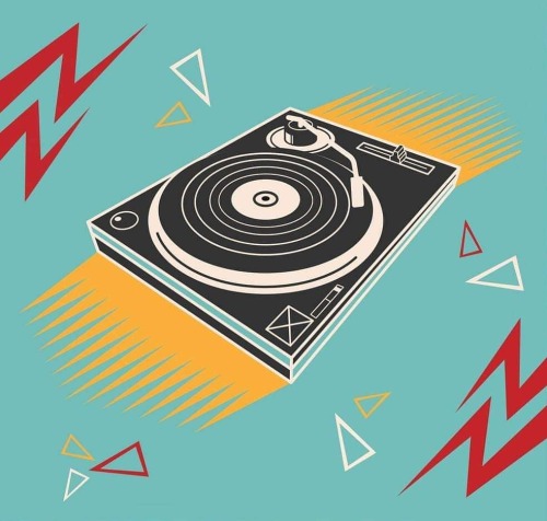 • Vinyl Art • ⋅ Spin It ⋅ @33.45rpmz #vinylart #illustration #spinit #vinyl #vin