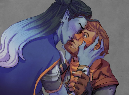 izzymatic-art: Dariax: *does/says something stupid*Dorian being a moronsexual: Oh my fucking god you