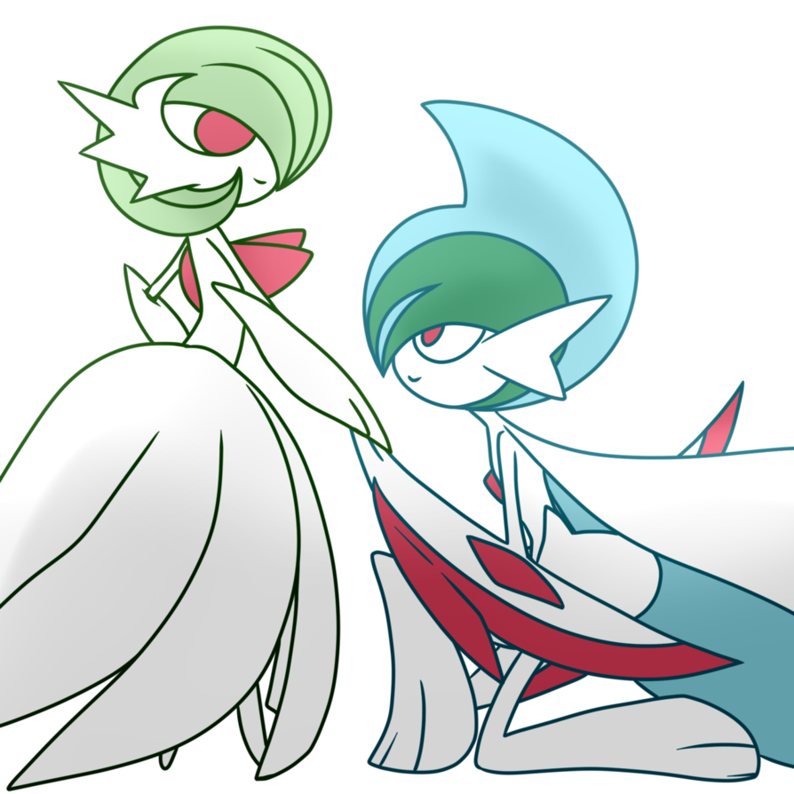 MedievalStoryShipping — Shiny Mega Gardevoir and Mega Gallade