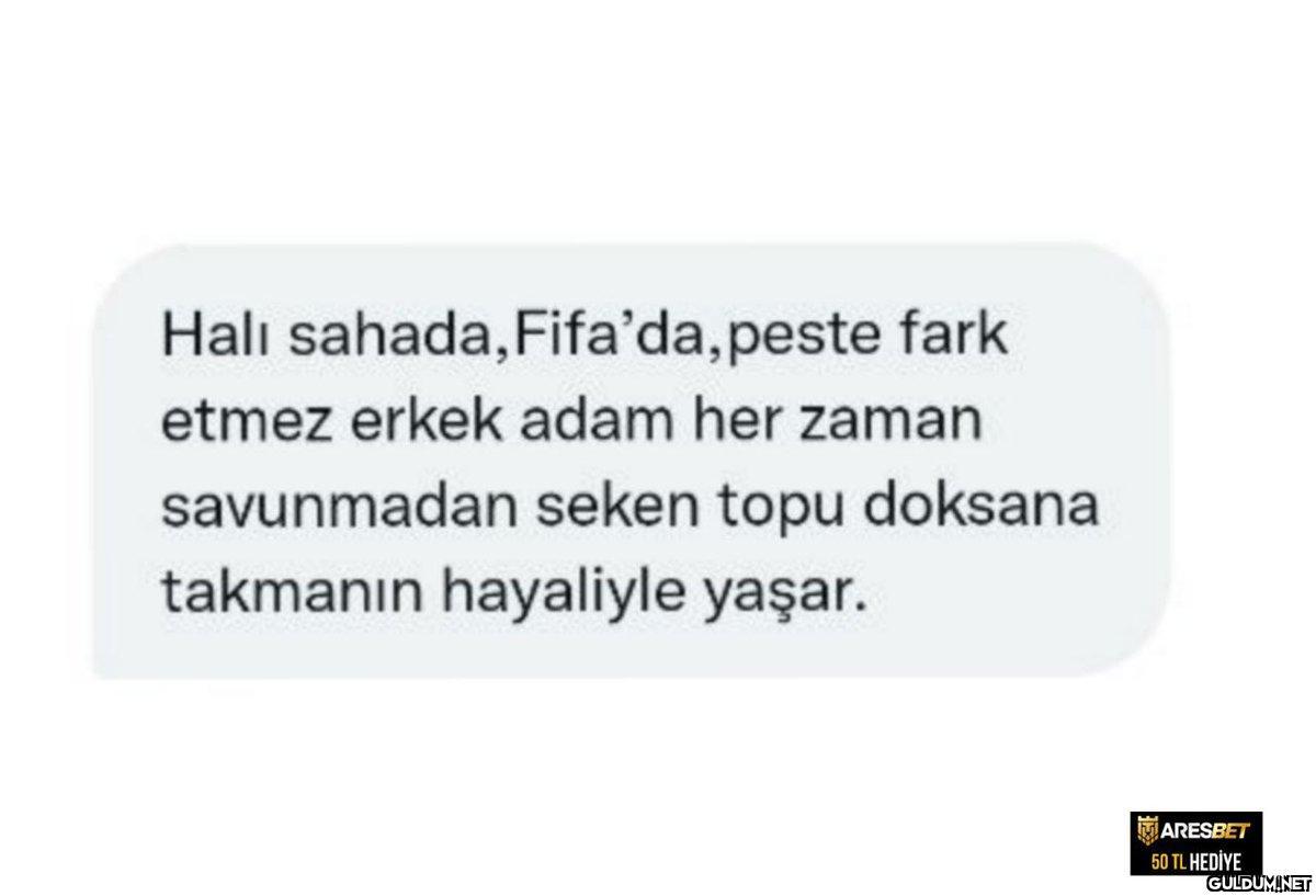 Halı sahada, Fifa'da,...