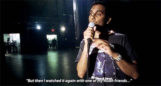 stream:It’s coming from a good place, but some people are acting weird, man.Aziz