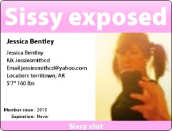 jessicabentleycd:#jessicabentley #exposed sissy