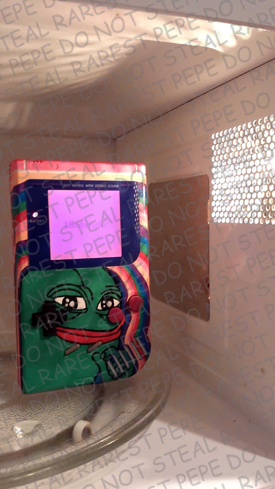 tinycartridge: Rare Pepe Limited Edition Game Boy, Backlit LSDJ ProSound Dank Meme ⊟ 