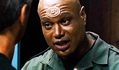 catsiel:  O’neill ( as Teal’c)    : Teal’c, you will not shave my head! Teal’c (as O’Neill)   : It i
