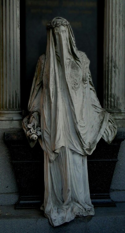 gothic-culture - The “White Lady” at Zentralfriedhof, Vienna by...