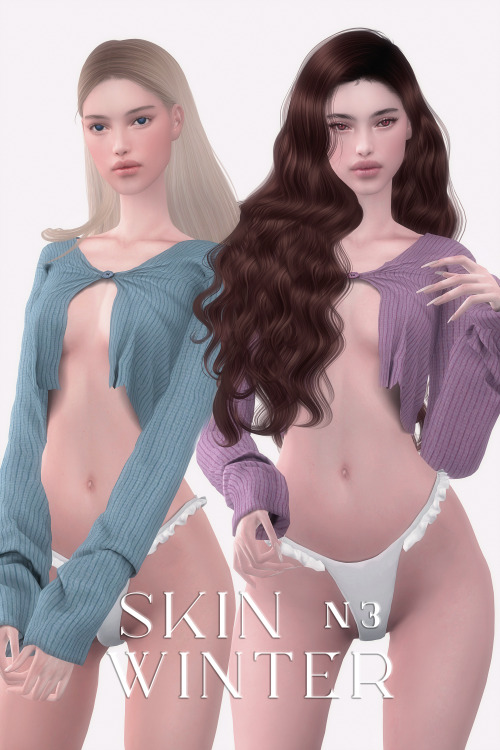 SKINS and soul mirrors!SKIN N3 - ORIGINAL60  swatсhes (30 from light to dark tone colors + 2 eyelid 