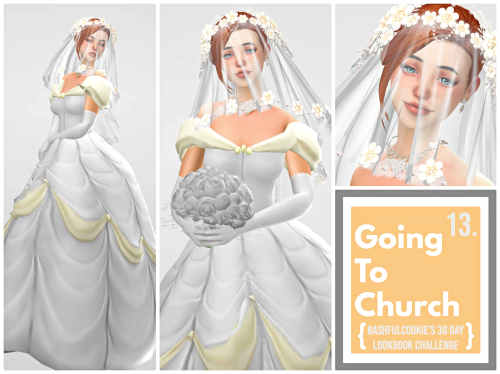 ❤ 30 Day Lookbook Challenge ❤13. Going to Church (Why can’t I stop making wedding outfits