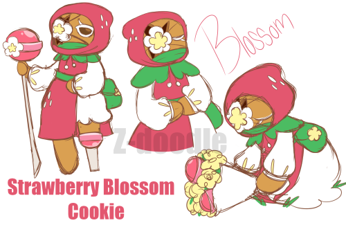 The other two Story Mode survivors for the King Custard au. Wizard Cookie and Strawberry Cookie