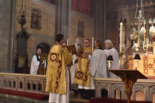 More from the solemn mass of Easter Day