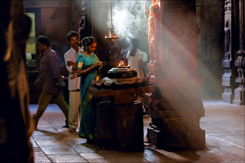 Hanuman worship at Meenakshi Sundareswara temple, Madurai, Tamil Nadu