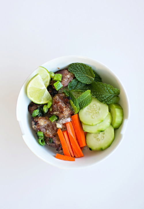 Vietnamese Pork Rice Bowl