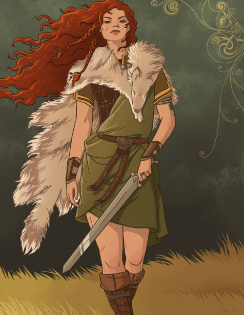 Boudicca: Warrior Queen of the Iceni - Celtic Native