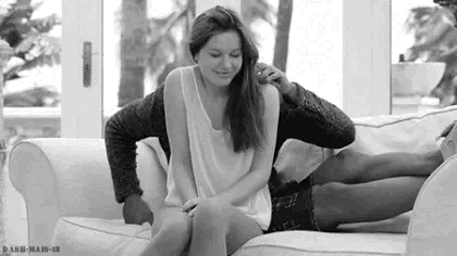 Kisses On Her Neck = Goose Bumps