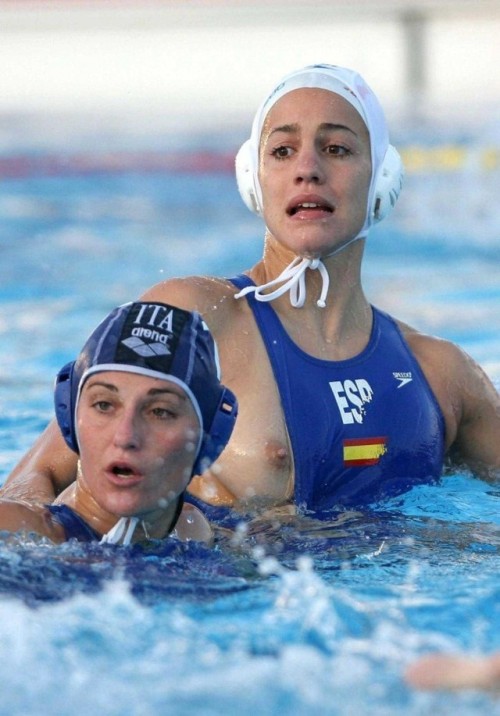 everwatchful: Who knew water polo was such a “Grabby” sport…!