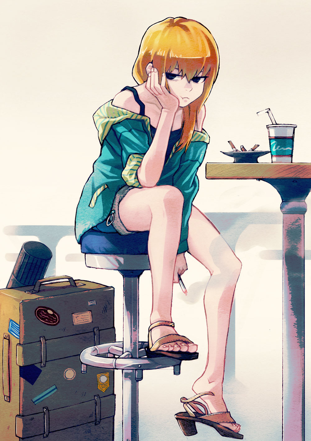 40hara:  待ちぼうけ