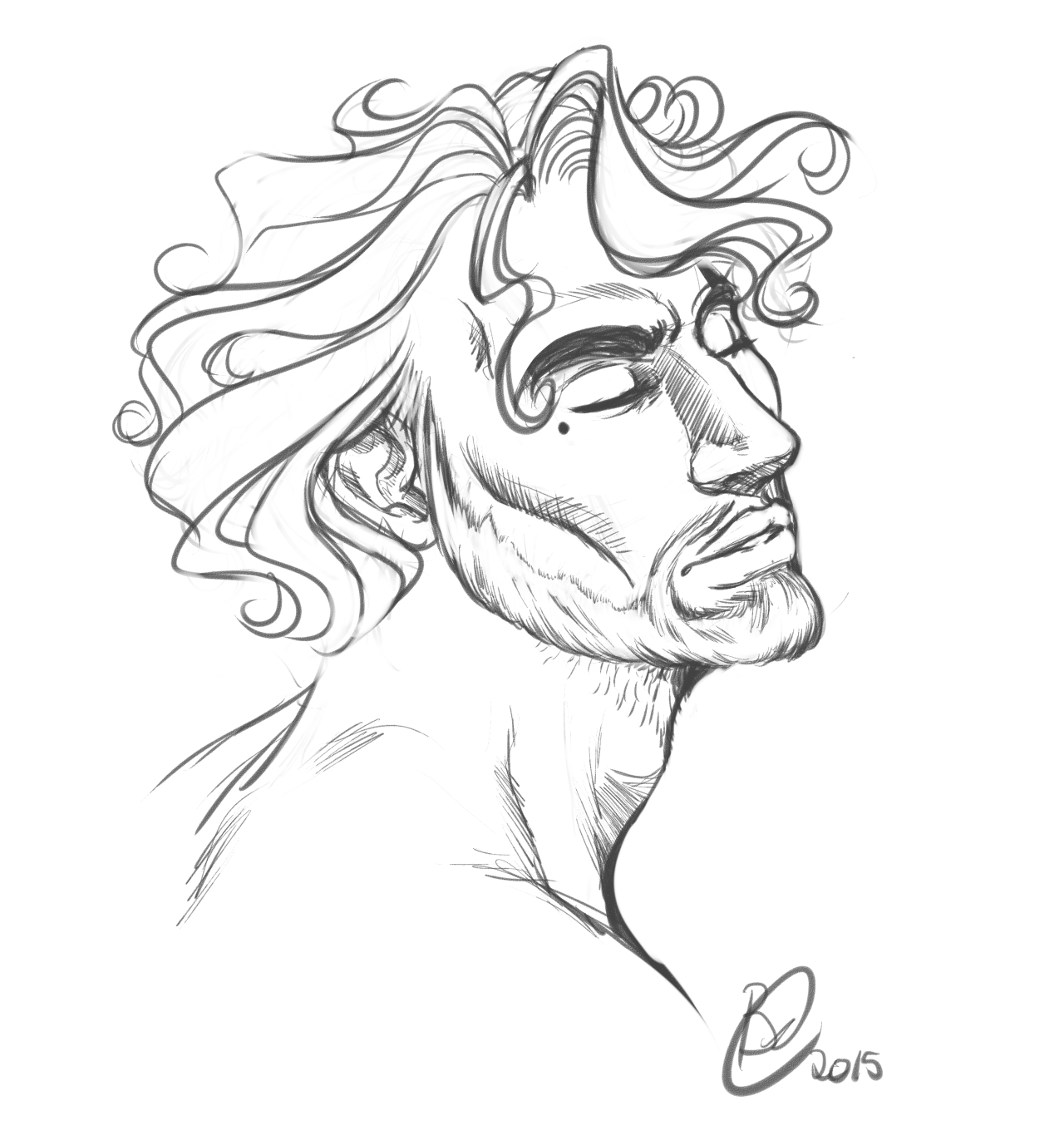 lavahanje:  Just a sketchy doodle thing of majestic ass Liam. Errol be looking at