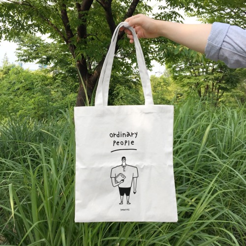 3MONTHS - Ordinary people ecobag -www.3months.co.kr