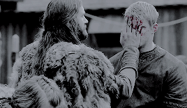 ivarlothbrok:  “You have nothing to be fearful of. I will always be by your side.”