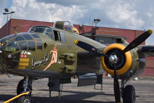 A nice close up Georgie’s Gal at Thunder over Michigan.