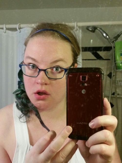 bomberqueen17:More mermaid hair spam. I can’t stop being ridiculous about it. But why the fuck not, 