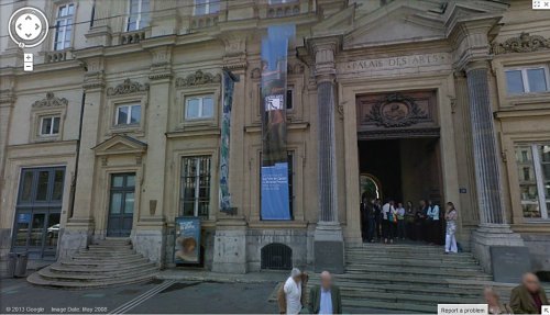 streetview-snapshots: Museum of Fine Arts, Lyon