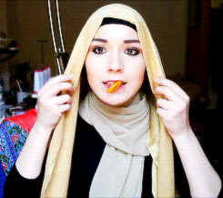 lewdcifer:  audiencezombie:  verysweetpeach:  beautyofhijabs: Hijab Tutorial for