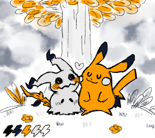 rupoor: palette challenge feat. pikachu and mimikyu! (please don’t tag as kin!!)