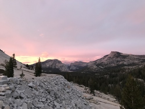 First Yosemite SunsetYosemite National Park, California, July 2018We made it into Yosemite on the se