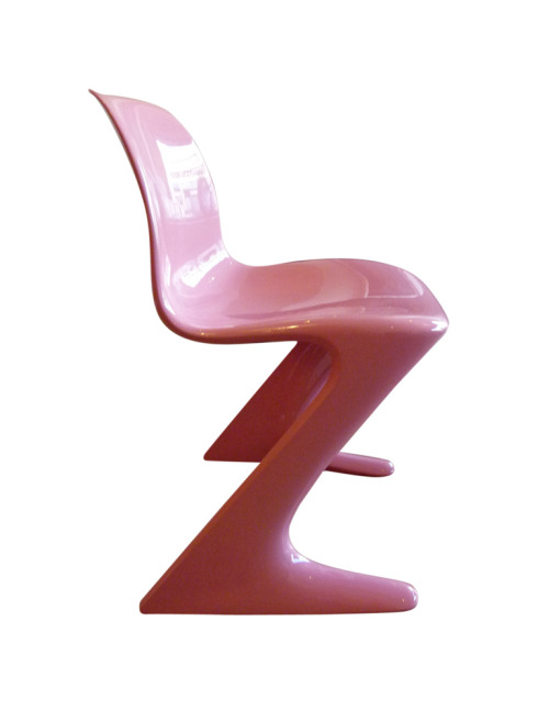 Ernst Moeckl, chair Kangaroo 2 (or Squatting Man or Z chair), 1968. Made by Horn, East Germany. Sour