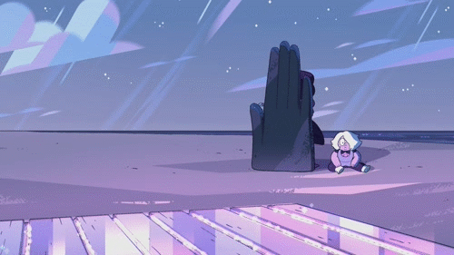 burglethoseturts:  watching your fellow gf fandom members freak out about the twin swapping theory, but you’re still stuck on Steven Universe like: