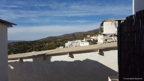 From the balcony of our hotel room at Los Arcos in Valor (at 900 metres over sea level) we enjoyed b