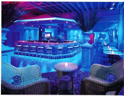 newwavearch90:“South Beach ‘N The Islands” nightclub- Chicago, IL (1992)Designed by Marve H. Cooper,
