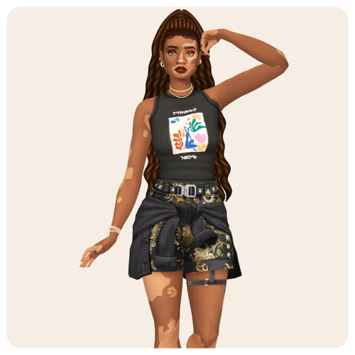 sunflowerrtrait:I was originally just making this sim to play around with the new hairs from @sheabu