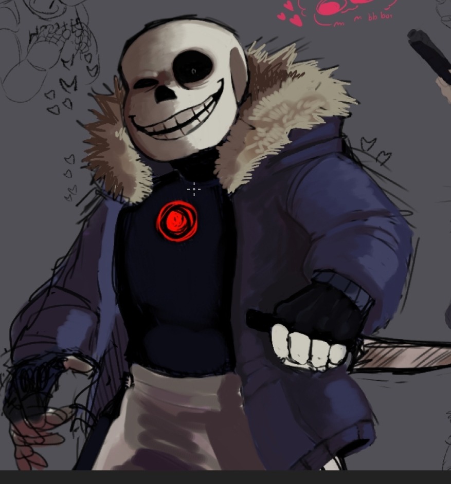 Killer Sans fan art : r/Undertale