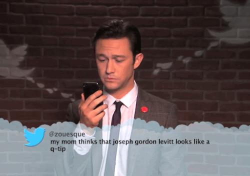 ixnay-on-the-oddk:  tastefullyoffensive:  Watch: Celebrities Read Mean Tweets About