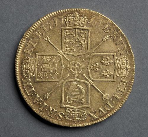 cma-medieval-art: Five Guineas (reverse), 1716, Cleveland Museum of Art: Medieval ArtMedium: goldhtt