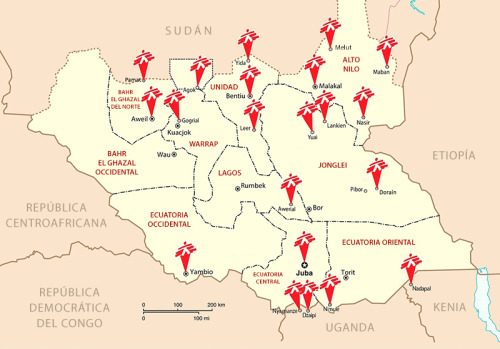 medicossinfronteras:  Sudán del Sur: más de 150 heridos en una nueva ola de violencia en MalakalLa escalada de violencia amenaza la seguridad de la población incluso en el lugar donde la mayoría de desplazados busca refugio actualmente, el recinto