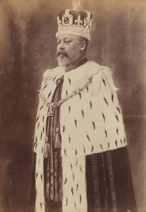 Edward VIIPossibly by W. &amp; D. DowneyAlbumen print, 9 August 1902