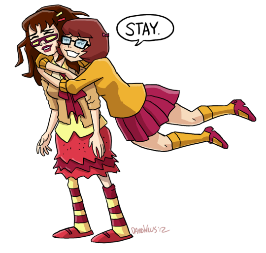 itswalky:  atomic-darth:  itswalky:   philanthropy-lite:  itswalky:  xaldien:  snufkind:   everybody loves to talk about velma and daphne but y’all seem to forget that velma and hot dog water from mystery incorporated were obviously gay   Marcy literally