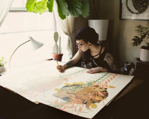 teaganwhite:Hi friends! After a long autumn of travels, I’m back at home and hard at work on some ne