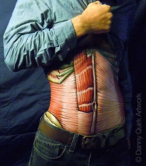 evooob:wordsnquotes:culturenlifestyle:Realistic Paintings Display The Anatomy Beneath The Surface Am