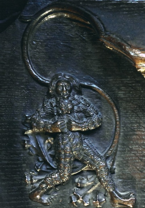 fallbabylon:Misericord Woodwose’s- Chester Cathedral, Chester UK