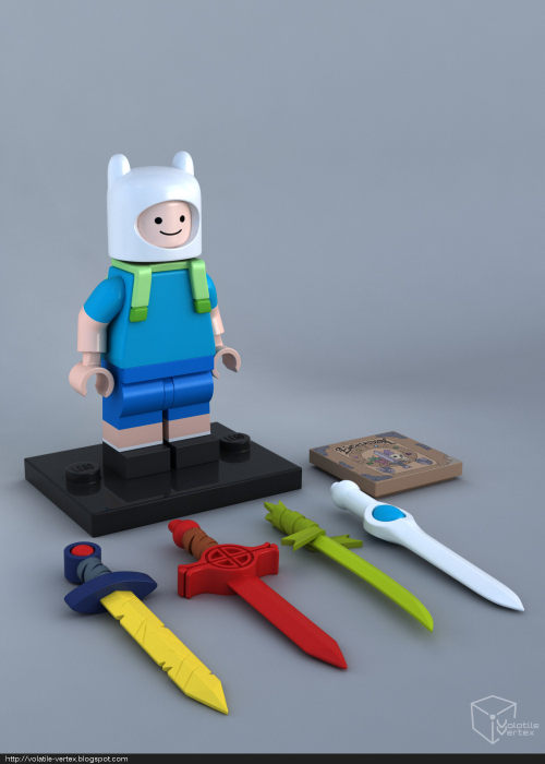 pixalry:  Adventure Time: Lego Finn - Created by Volatile Vertex
