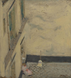 mauveflwrs:Édouard Vuillard Le Balai dans