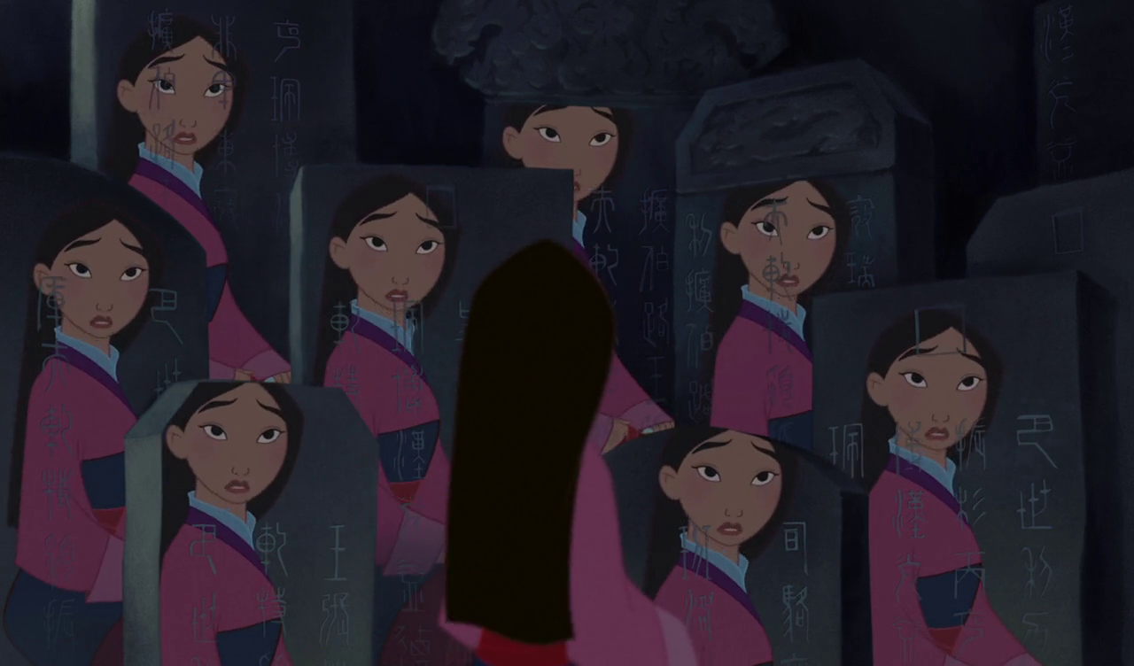dandylionseeds:  disney princesses + reflections 