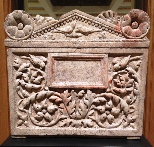 Cremation Chest (Cinerarium), Roman, A.D. 20-40 @thegettyIn the first century A.D., the dead were us