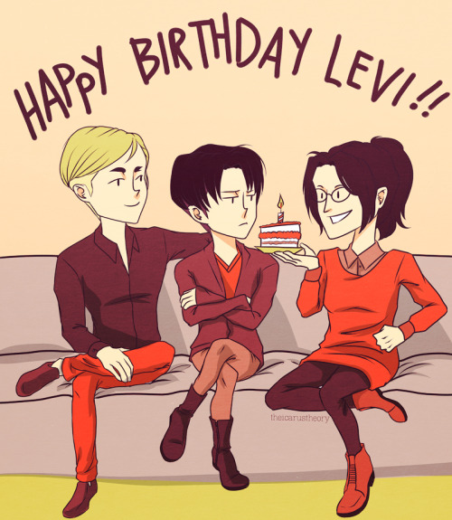 Like i’d actually forget that it’s also Heichou’s Birthday today ahaha /sweats nervously