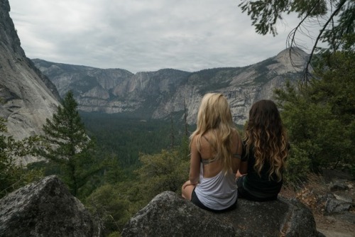 First Yosemite HikeYosemite National Park, California, July 2018Our first morning in Yosemite we wok