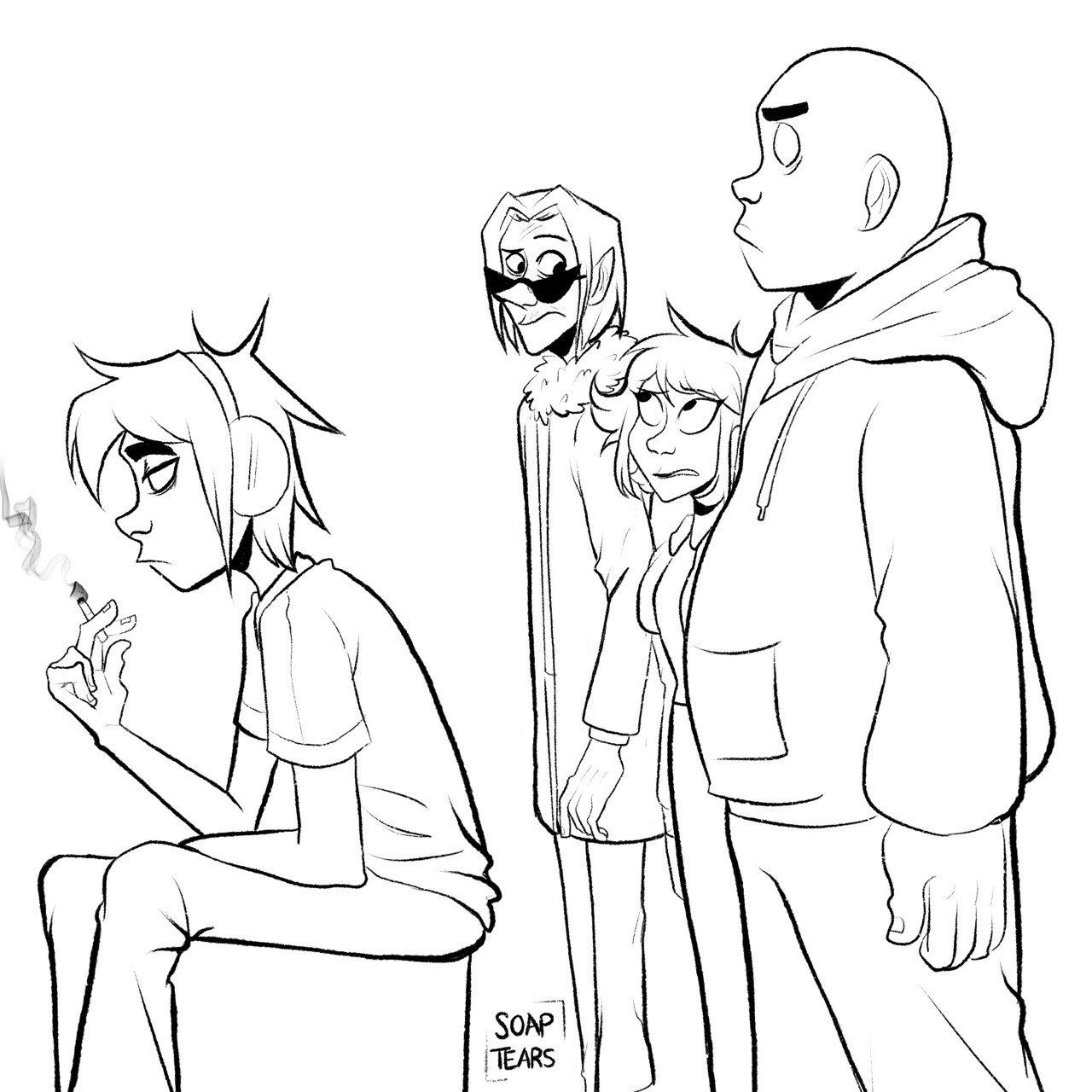 soaptears:  I’m curious as to what their conversations consist of now